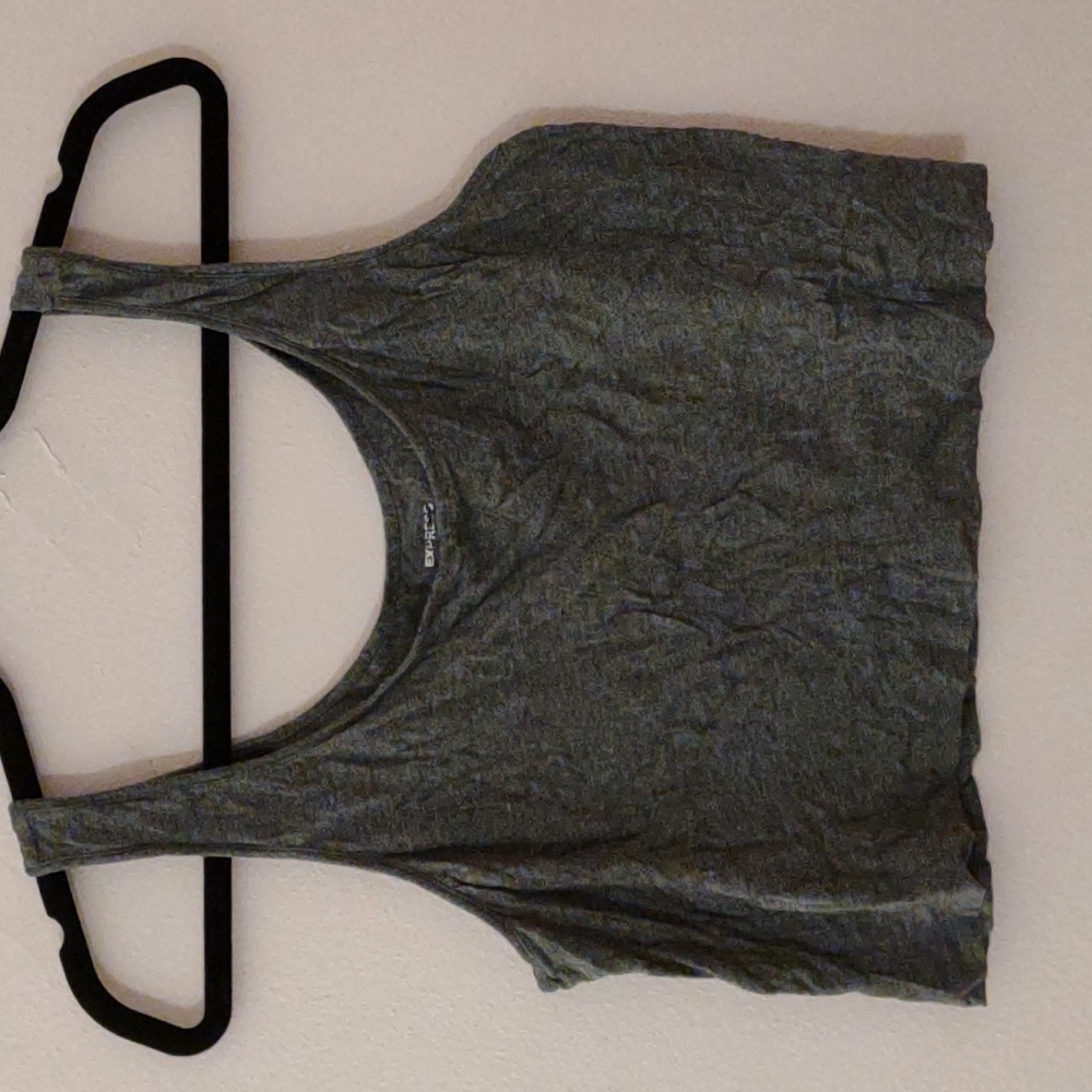 Express grey crop top, size L